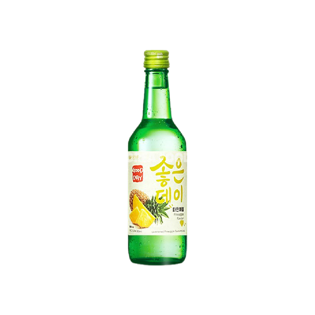MUHAK Good Day Soju Pineapple Flavour Alc 13.5% 375ml (Case 24)