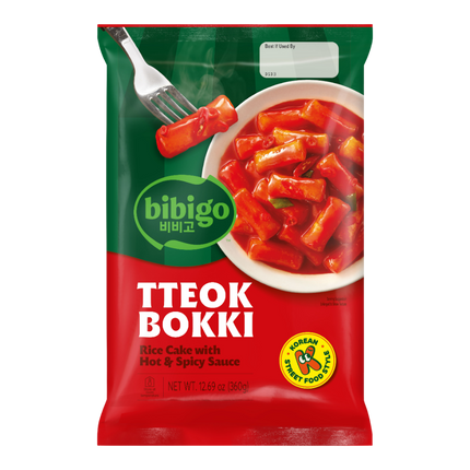CJ BIBIGO Tokpokki Pouch Hot & Spicy 360g (Case 12)