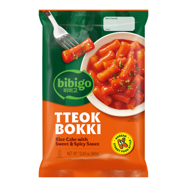 CJ BIBIGO Tokpokki Pouch Sweet & Spicy 360g (Case 12)