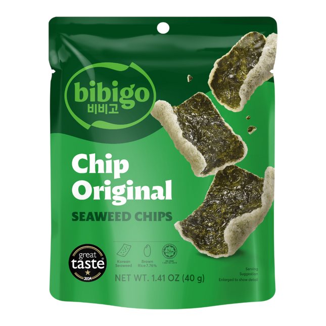 CJ BIBIGO Snack Gim Fried Original 40g (Case 8)