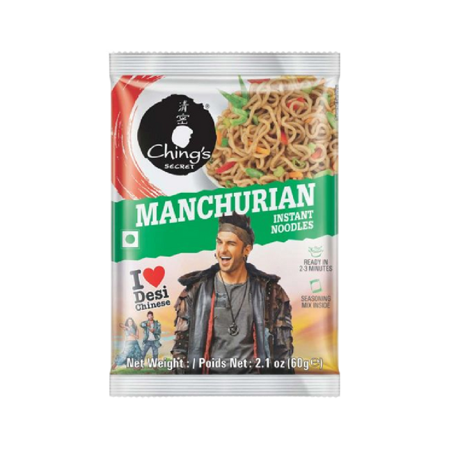 CHING'S SECRET Instant Noodles - Manchurian 60g - Longdan Official