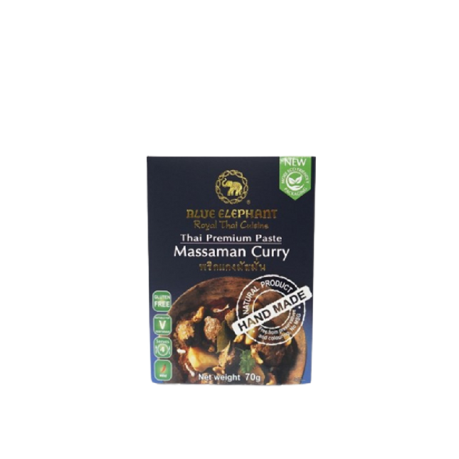 BLUE ELEPHANT Thai Premium Paste Massaman Curry 70g - Longdan Official