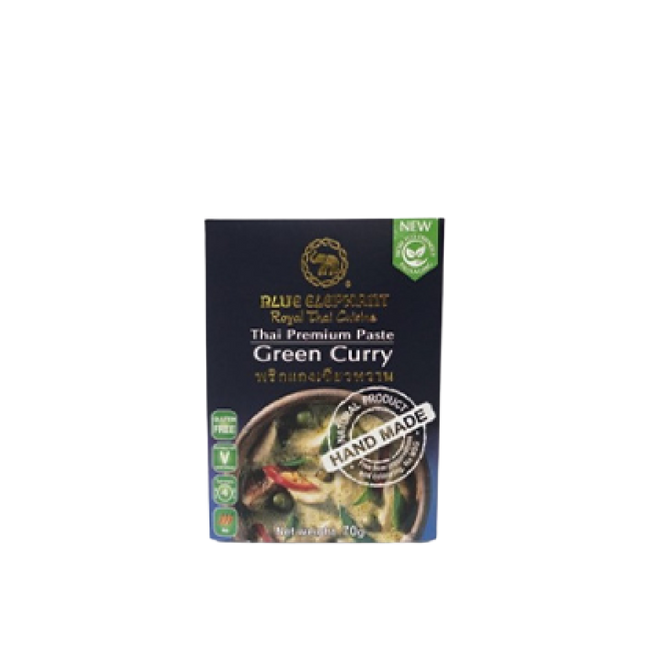 BLUE ELEPHANT Thai Premium Paste Green Curry 70g - Longdan Official