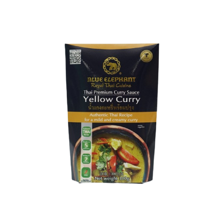 BLUE ELEPHANT Thai Curry Sauce Yellow Curry 300g - Longdan Official