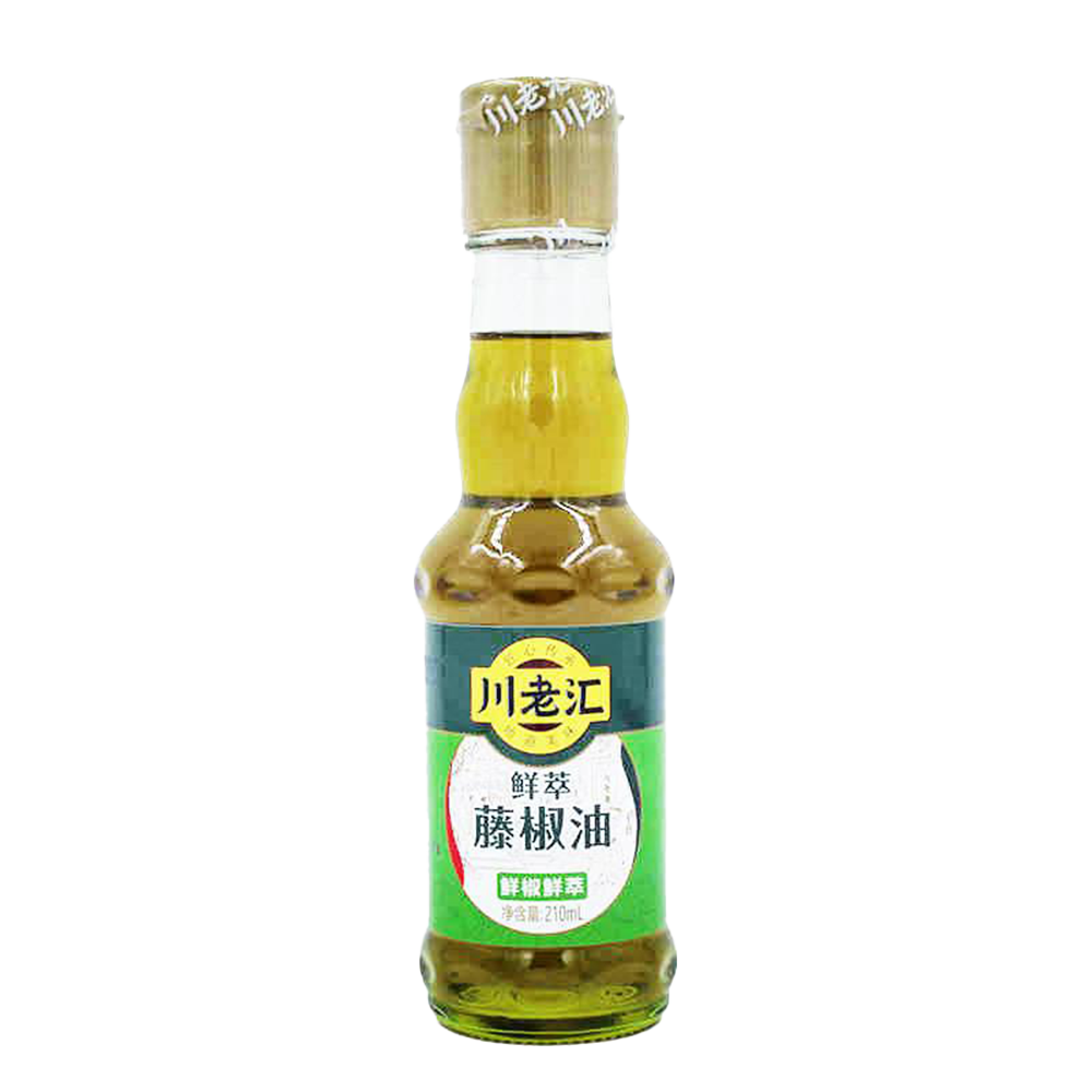 CHUAN LAO HUI Green Sichuan Peppercorn Oil 210ml (Case 24)