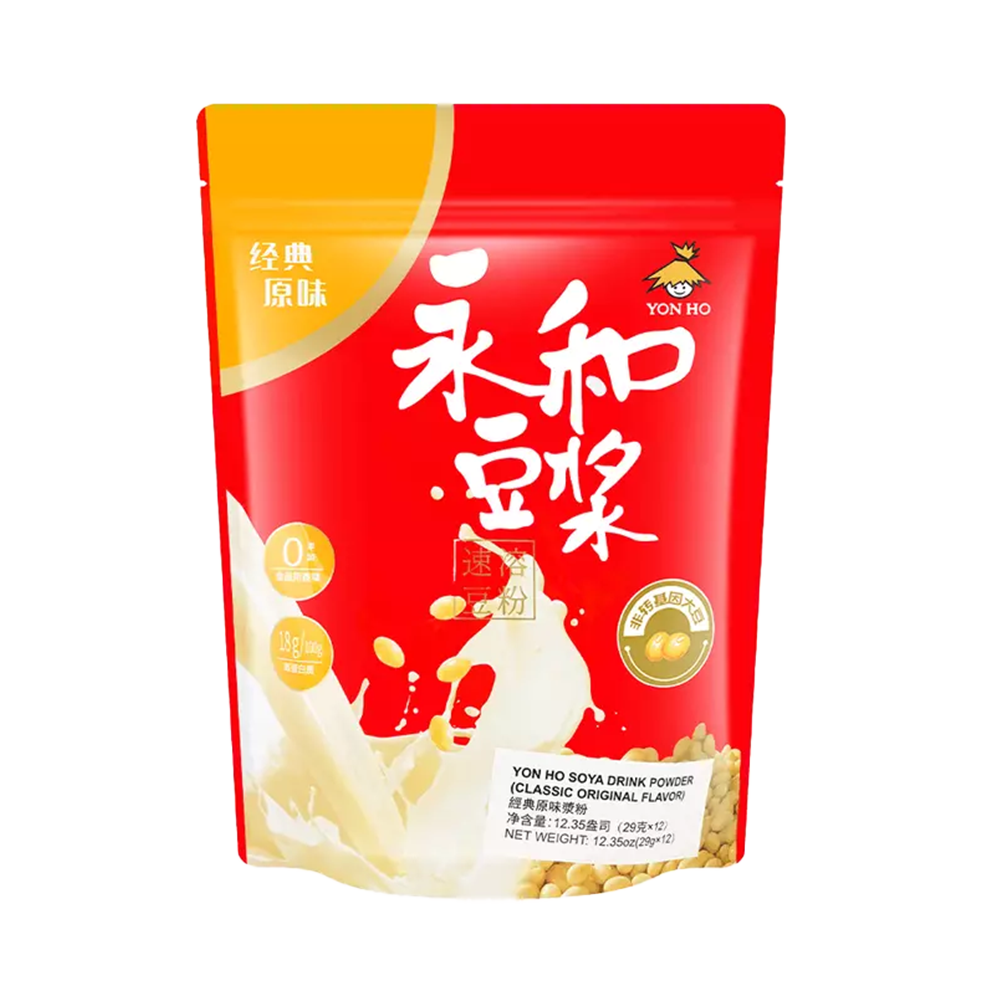 YON HO Soybean Powder - Original (12 pcs) 350g (Case 30)