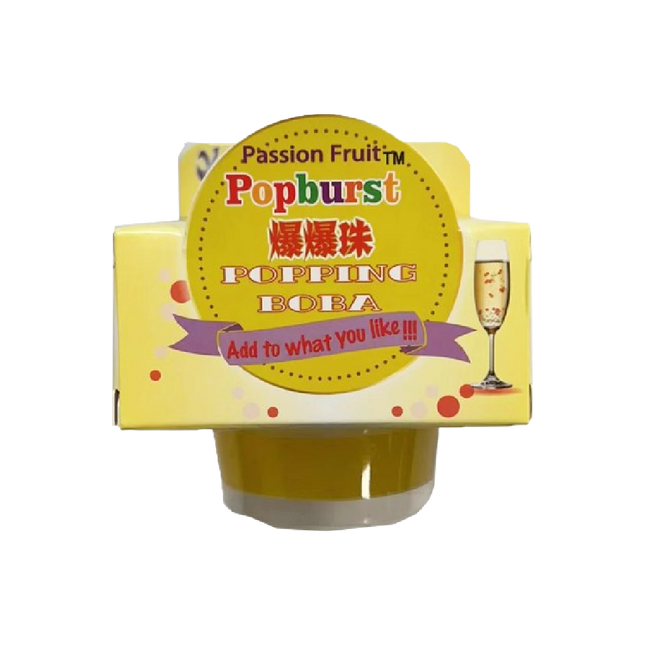 POPBURST Popping Boba - Passion Fruit 130g - Longdan Official