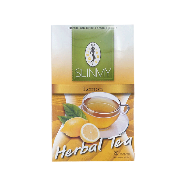 SLINMY Tea - Lemon 20's (20 teabags) 40g - Longdan Official