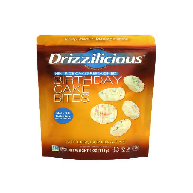 DRIZZILICIOUS Birthday Cake  113g (Case 12)