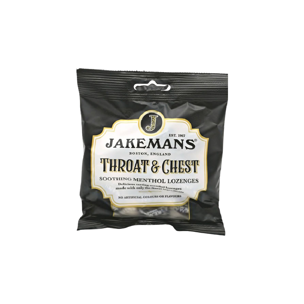 JAKEMANS Throat & Chest Lozenges 73g - Longdan Official