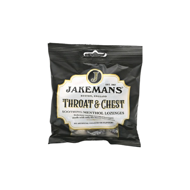 JAKEMANS Throat & Chest Lozenges 73g - Longdan Official