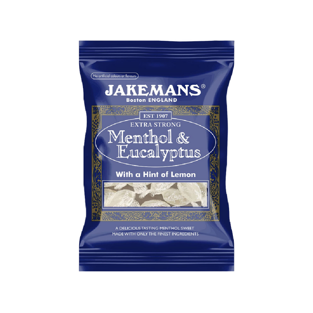 JAKEMANS Menthol & Eucalyptus Lozenges 73g - Longdan Official