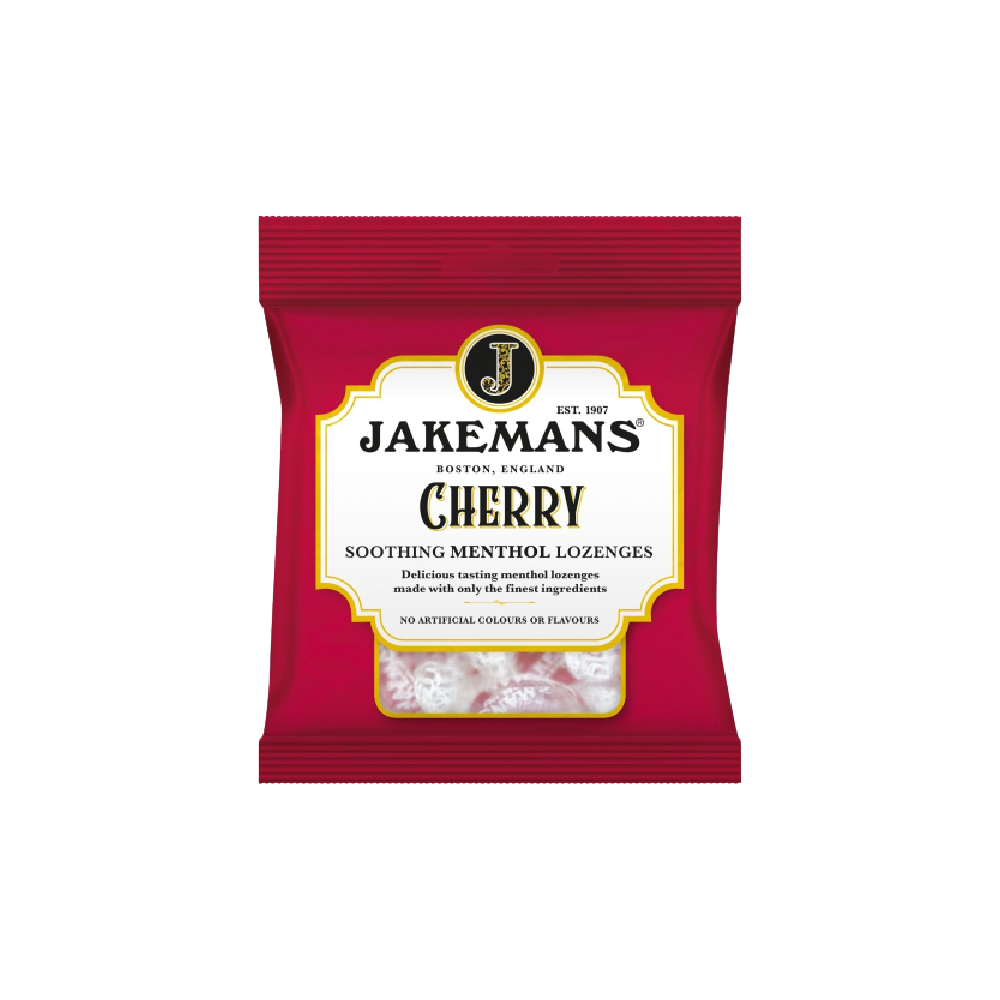 JAKEMANS Cherry Lozenges 73g - Longdan Official