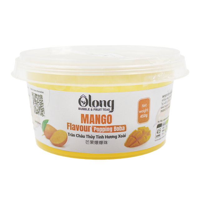 OL Mango Popping Boba 450g (Case 24)