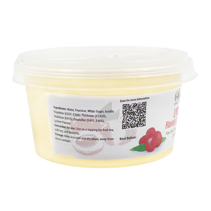 OL Lychee Popping Boba 450g (Case 24)