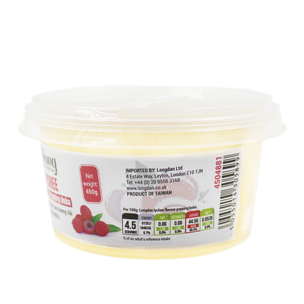 OL Lychee Popping Boba 450g (Case 24)