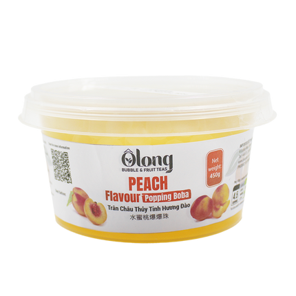 OL Peach Popping Boba 450g (Case 24)