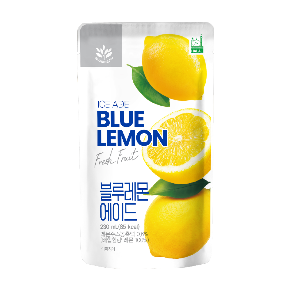 BALANCE GROW Blue Lemon Ade 230ml (Case 50)
