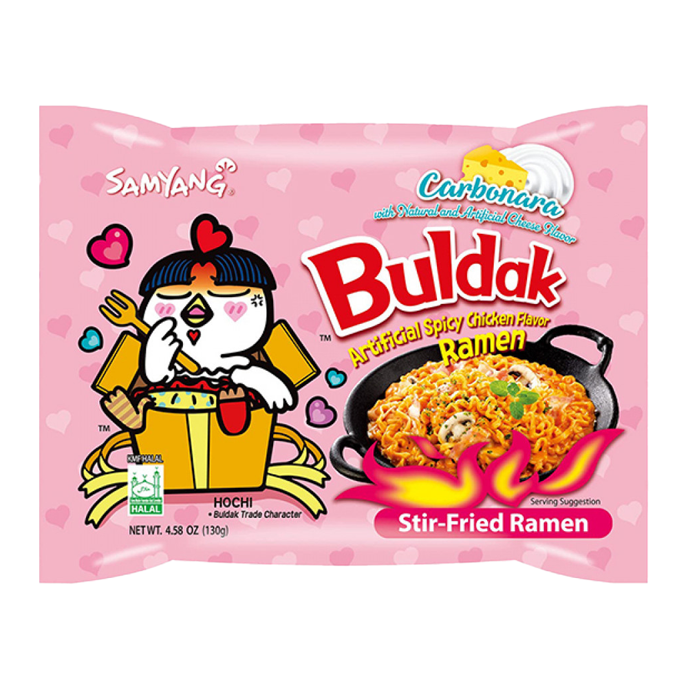 SAMYANG Hot Chicken Ramen Carbonara 130g (Case 40)