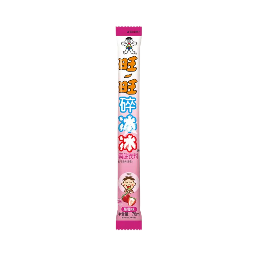 WANT WANT Ice Pop Strawberry Flavour 78ml (Case 80)