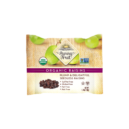 SUNNY FRUIT Organic Raisins 50g - Longdan Official