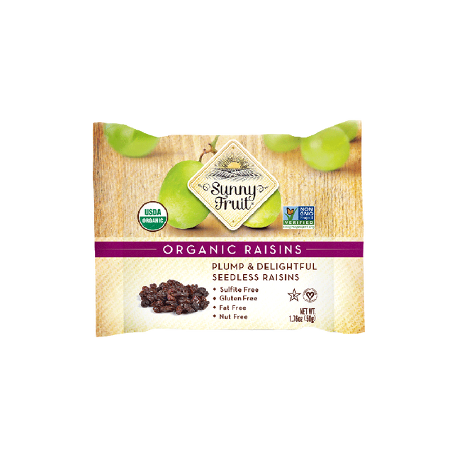 SUNNY FRUIT Organic Raisins 50g - Longdan Official