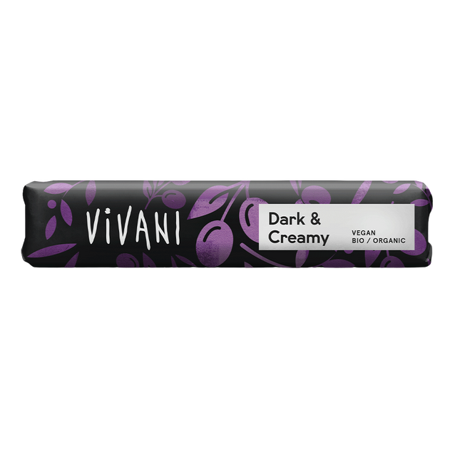 VIVANI Organic Chocolate Bar Dark & Creamy 35g - Longdan Official