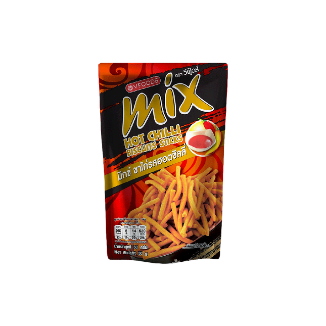 MIX Biscuit Sticks - Hot Chilli 50g (Case 48)