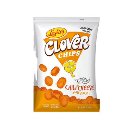 LESLIE'S Clover Chips - Chilli & Cheese Flavour 85g - Longdan Official