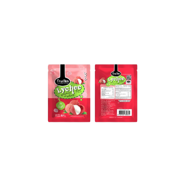 FRUITEN 10% Fruit Candy Lychee Flavor 25g (Case 192)