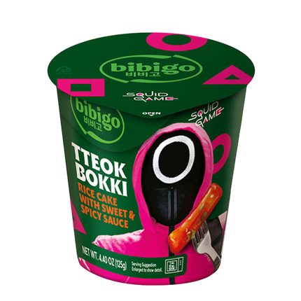 CJ BIBIGO Tokpokki Cup Sweet & Spicy 125g (Case 24)