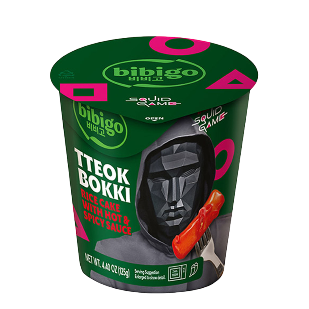 CJ BIBIGO Tokpokki Cup Hot & Spicy 125g (Case 24)