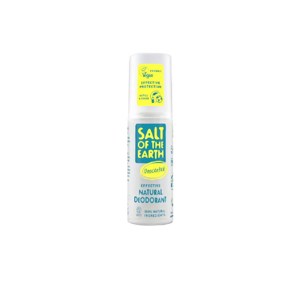 SALT OF THE EARTH Natural Deodorant Spray Unscented 100ML - Longdan Official