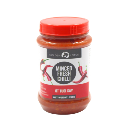 Golden Lotus Minced Fresh Chilli 250g (Case 24)