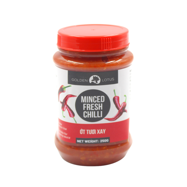 Golden Lotus Minced Fresh Chilli 250g (Case 24)