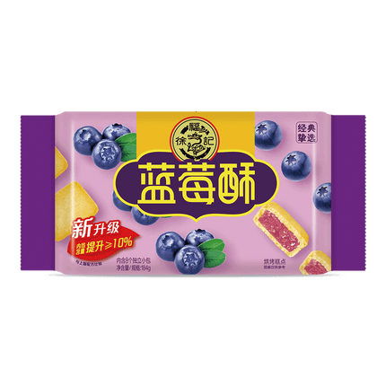 HSU FU CHI Blueberry Cake 184g (Case 20)