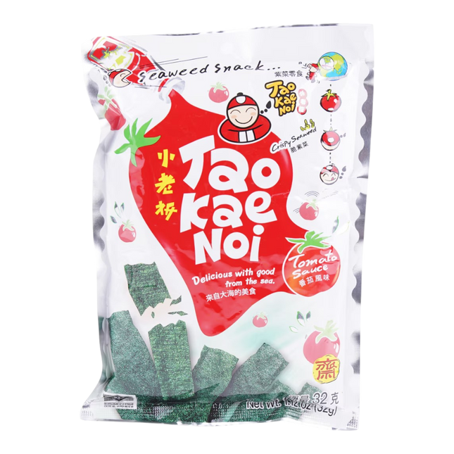 TAO KAE NOI  Seaweed - Tomato Flavor 32g (Case 24)