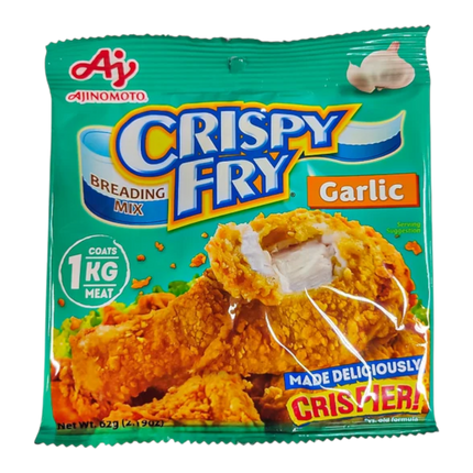 AJINOMOTO CRISPY FRY Breading Mix - Garlic 62g (Case 182)