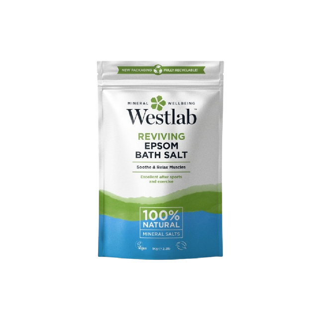 WESTLAB Epsom Bath Salt 1KG (Case 10)