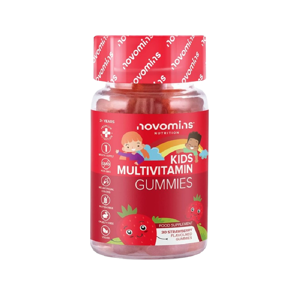 NOVOMINS Kids Multivitamin 30 Gummies (Case 120)