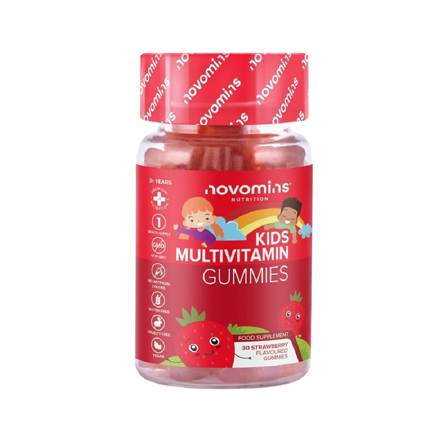 NOVOMINS Kids Multivitamin 30 Gummies (Case 120)