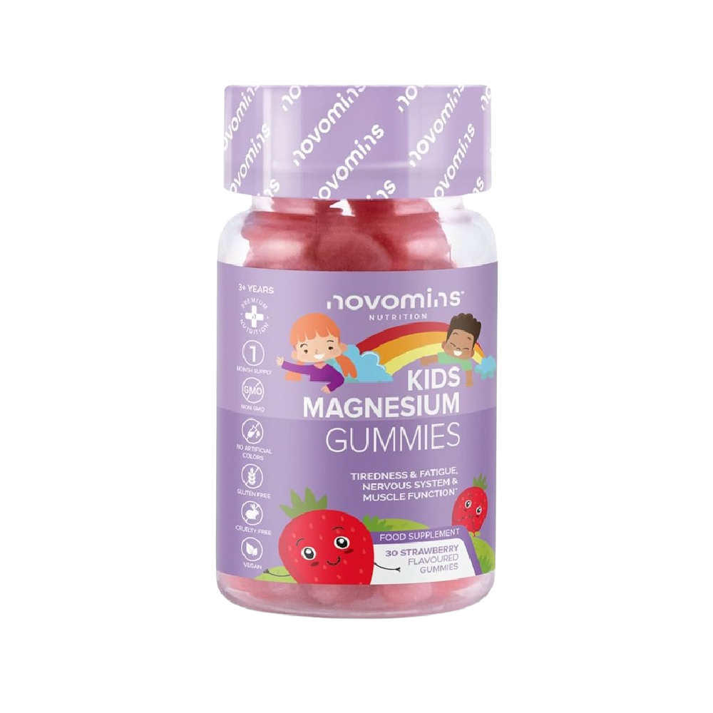 NOVOMINS Kids Magnesium 30 Gummies (Case 120)
