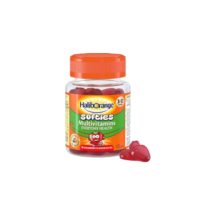 HALIBORANGE Multivitamin Strawberry 30 Softies (Case 3)