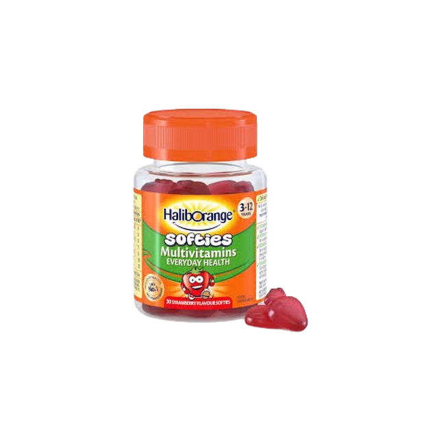 HALIBORANGE Multivitamin Strawberry 30 Softies (Case 3)