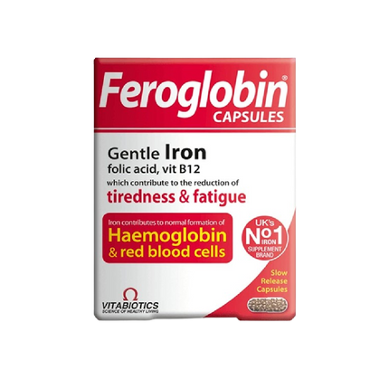 VITABIOTICS Feroglobin B12 30 Capsules - Longdan Official