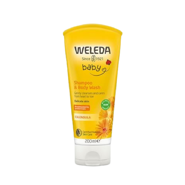 WELEDA Calendula Shampoo & Body Wash 200ML - Longdan Official