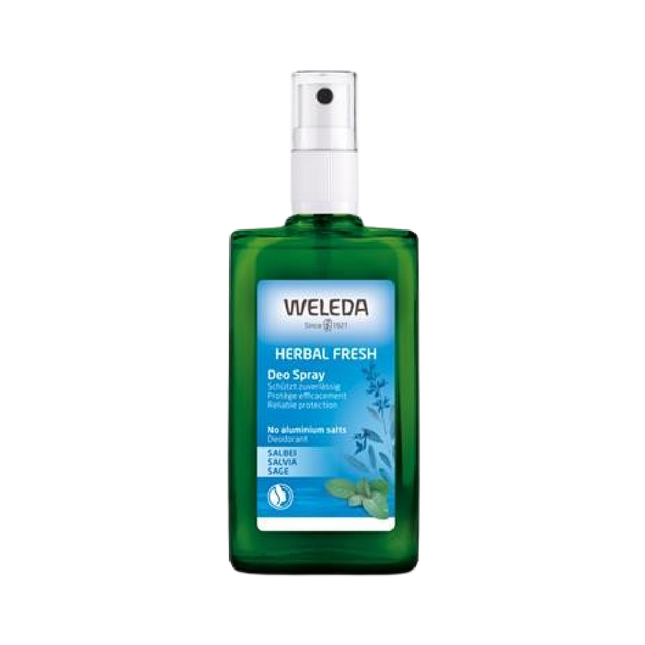 WELEDA Herbal Fresh Deo Spray Deodorant Sage 100ML - Longdan Official