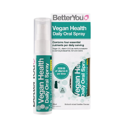 BETTER YOU Vegan Health Daily Oral Spray 25ML - Longdan Official