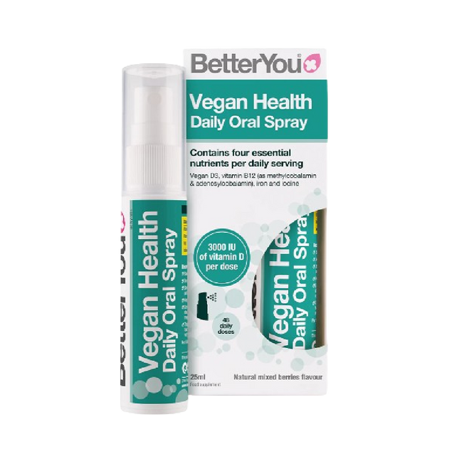 BETTER YOU Vegan Health Daily Oral Spray 25ML - Longdan Official