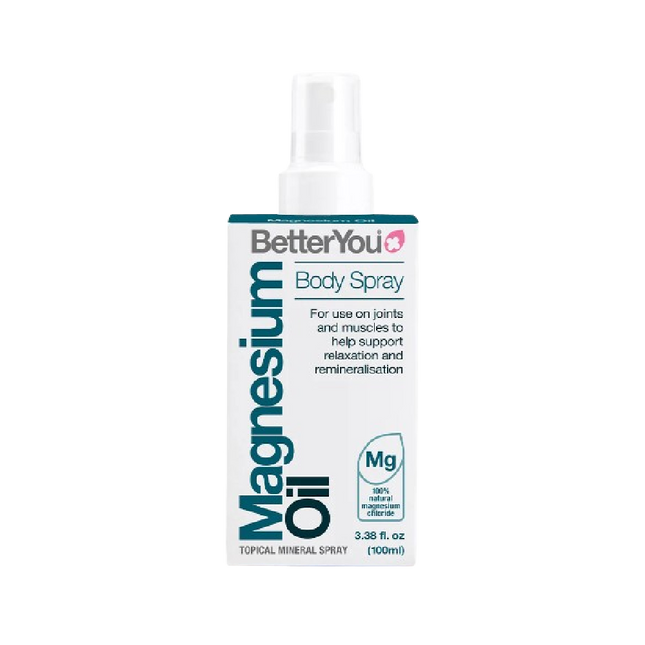 BETTER YOU Magnesium Oil Body Spray 100ML - Longdan Official